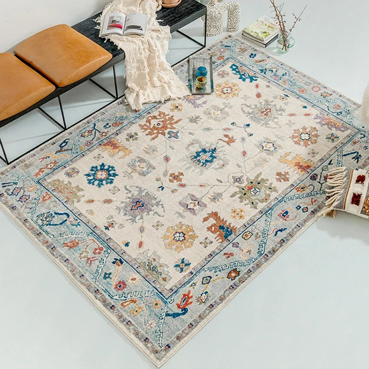 Tapete Decorativo Retrô, peça de tapetes da VivaCasa — imagem 4