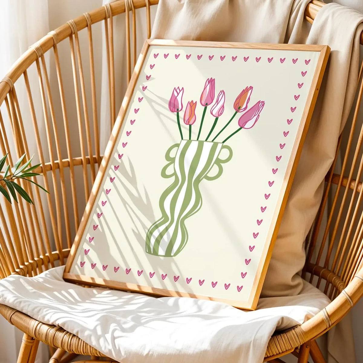 Vaso Decorativo Contemporâneo Floral, peça de vasos decorativos da VivaCasa — imagem 5