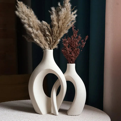 Vaso Decorativo Contemporâneo Nórdico, peça de vasos decorativos da VivaCasa — imagem 3
