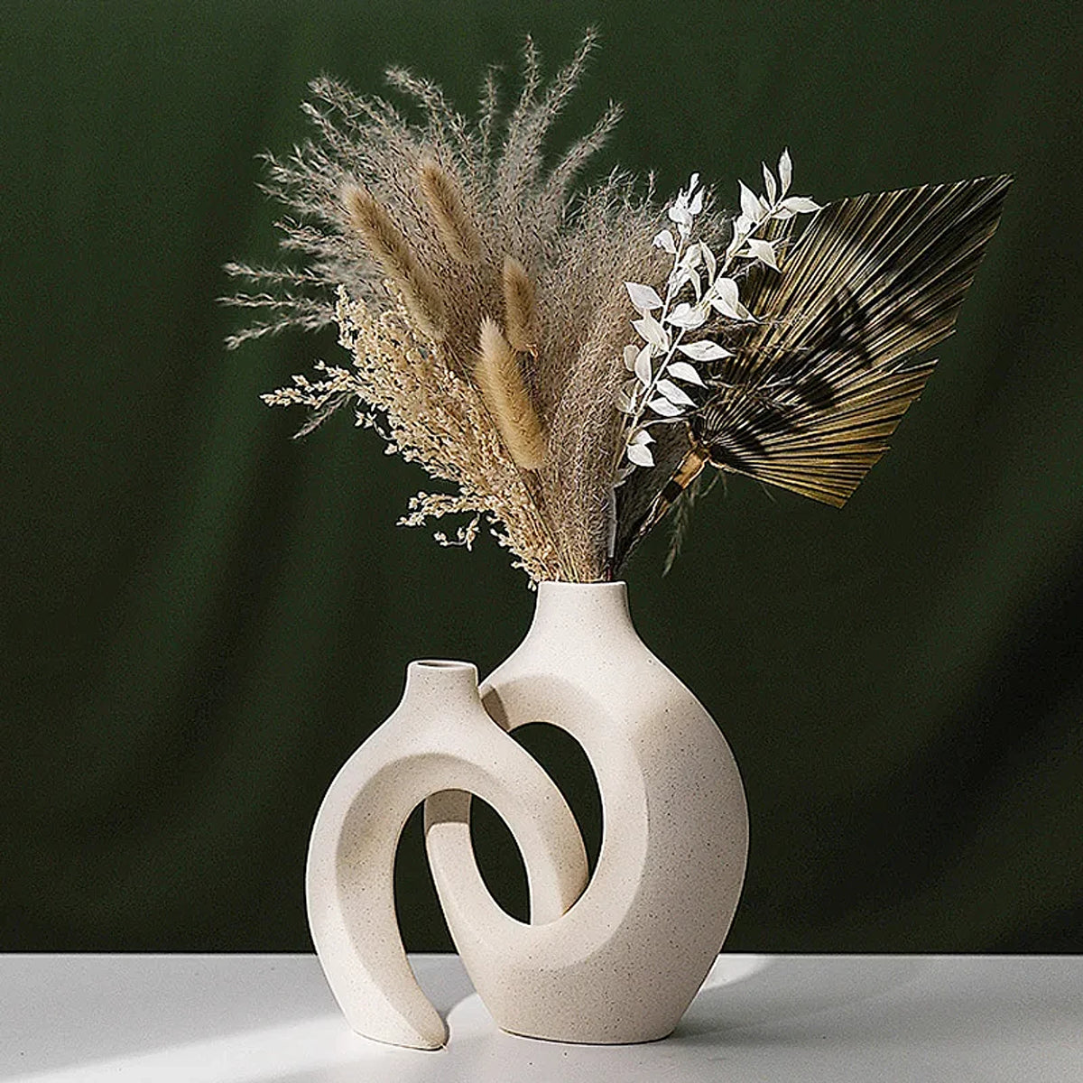 Vaso Decorativo Contemporâneo Nórdico, peça de vasos decorativos da VivaCasa — imagem 5