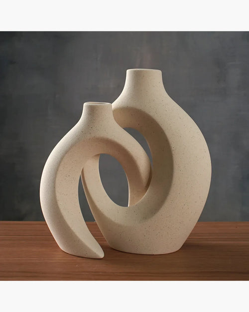 Vaso Decorativo Contemporâneo Nórdico, peça de vasos decorativos da VivaCasa