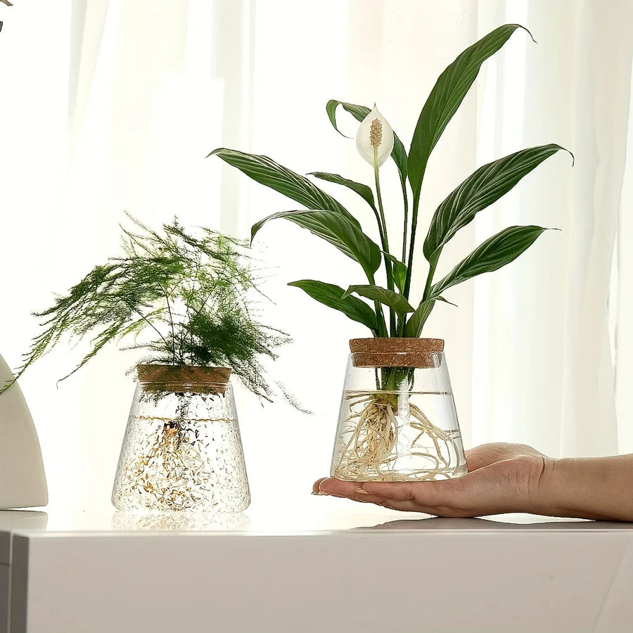 Vaso Decorativo Nórdico Vidro, peça de vasos decorativos da VivaCasa — imagem 4