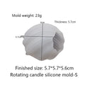 Vela Decorativa Geométrico Abstrato, peça de velas decorativas da VivaCasa — imagem 8