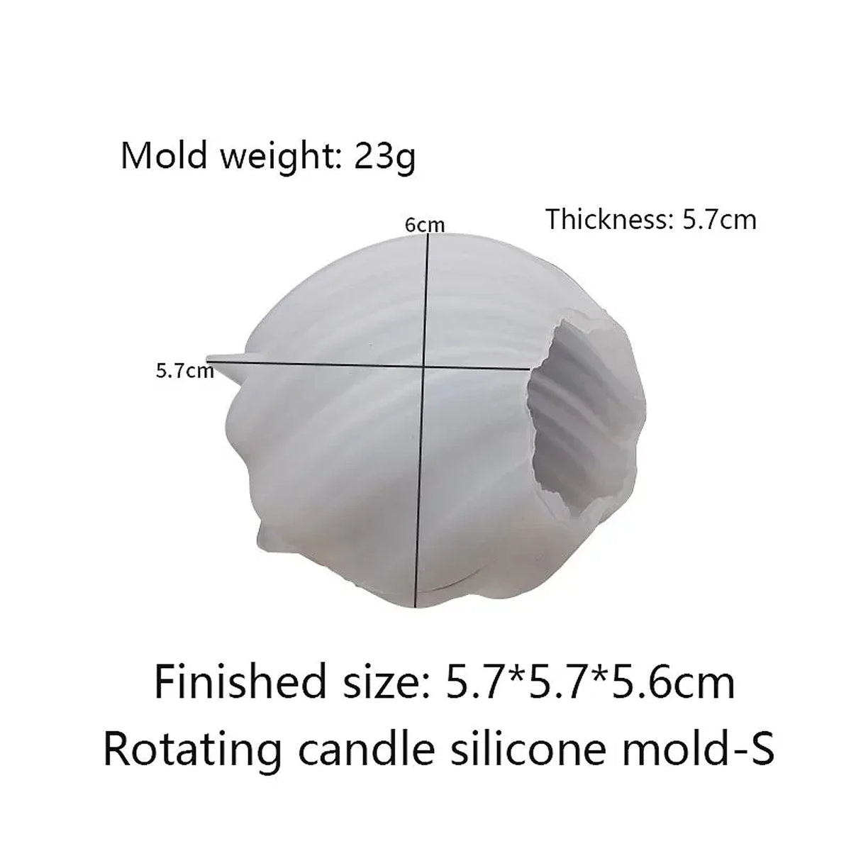Vela Decorativa Geométrico Abstrato, peça de velas decorativas da VivaCasa — imagem 8