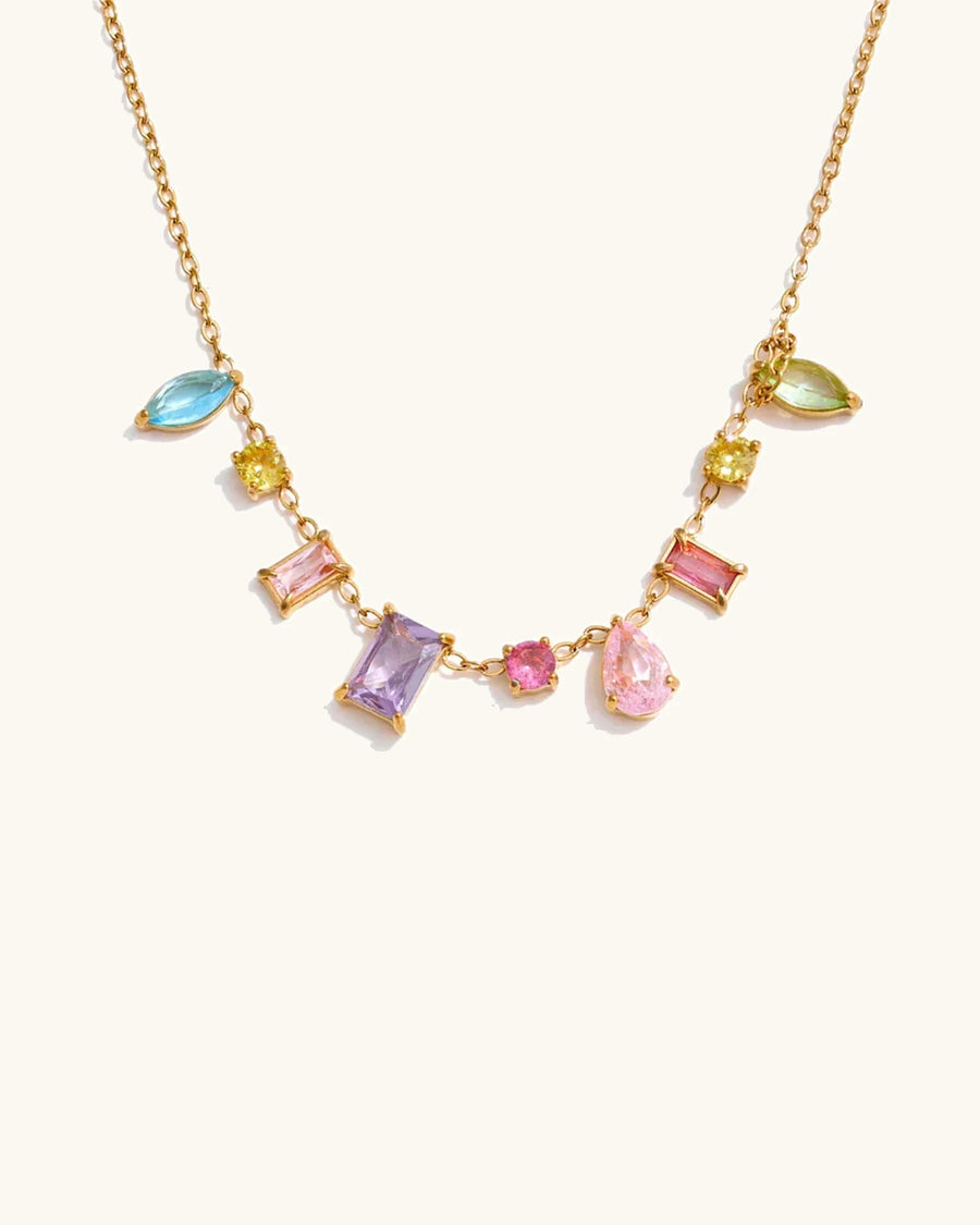 Colar Prismé com Zircônias
