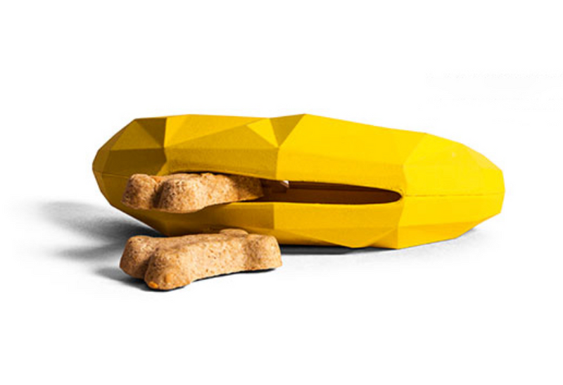 Brinquedo Porta Petiscos Snicky Toy Banana