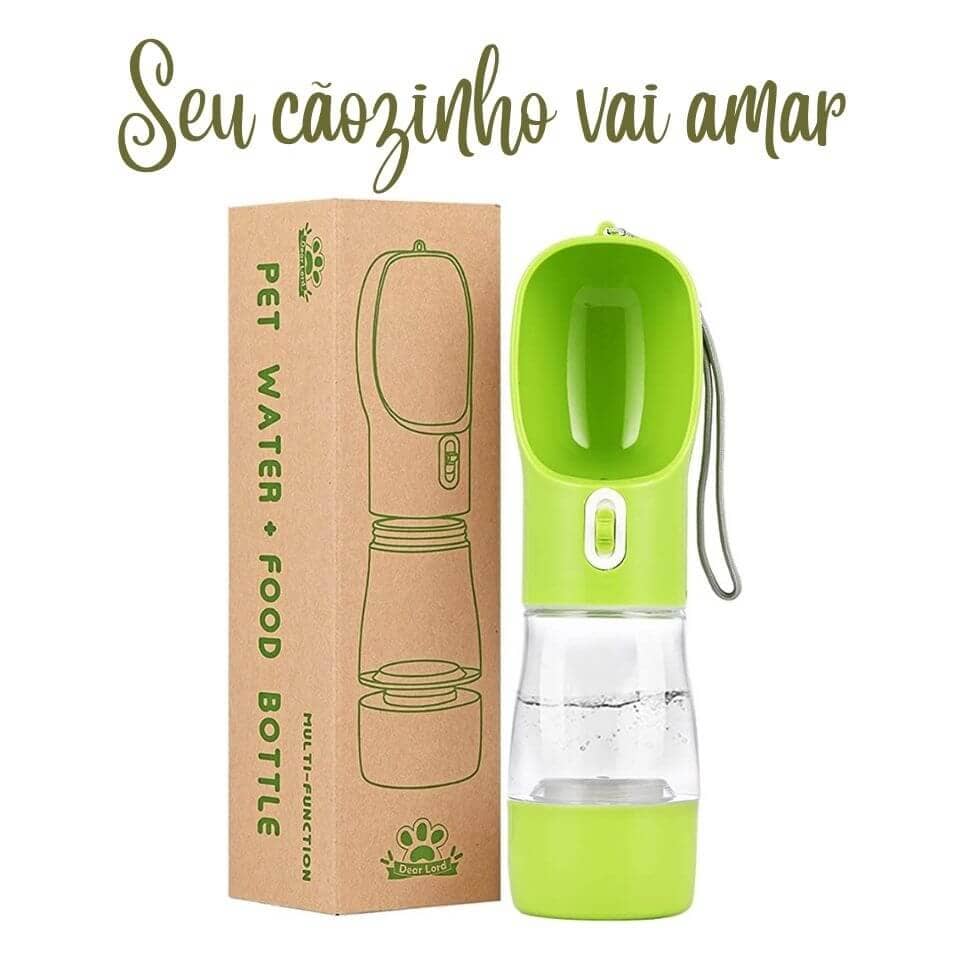 Garrafa 3 em 1 para animais de estimação - Faetton