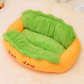 Nuopets Hot Dog Bed Dog Kennel Mat Warm Soft Bed