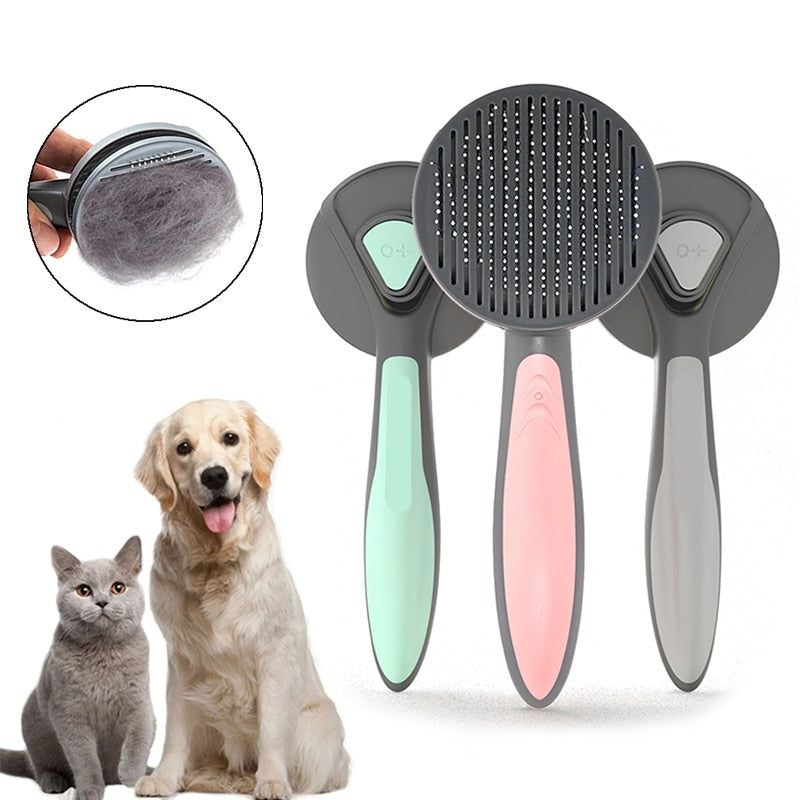 Fatpet™ - Escova Removedora de Pelos para Animais de Estimação.