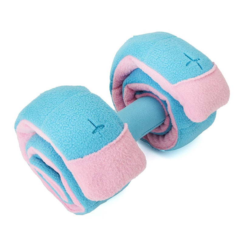 Brinquedo Haltere para Cães Zeny Azul